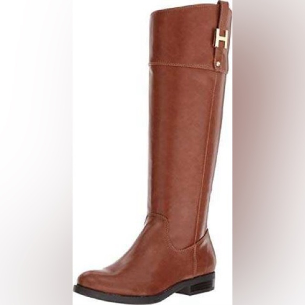 Tommy Hilfiger Women’s Shyanne Equestrian Boot Cognac